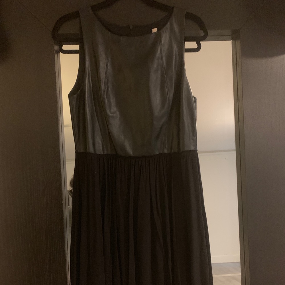 Bailey 44 Leather Top Jersey Knit bottom